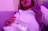 Ftm يلعب مع ديكه cums.